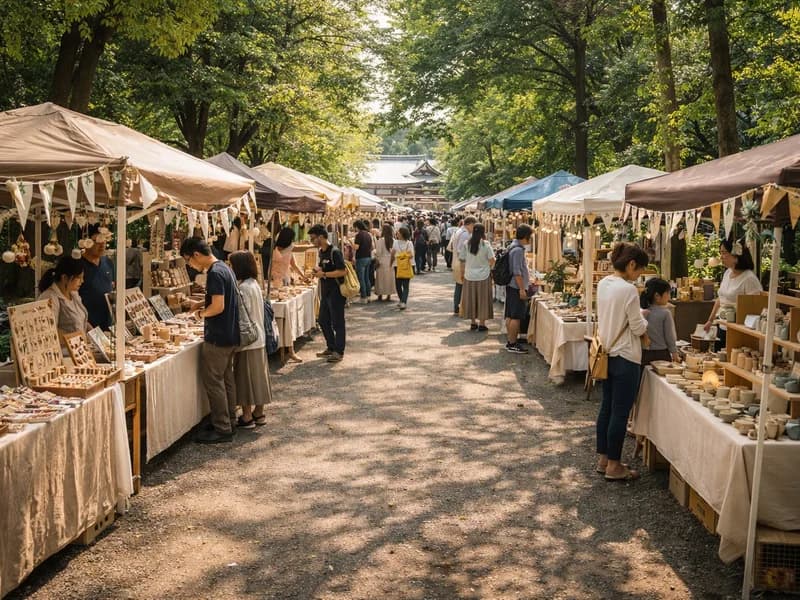 雷神社マルシェ