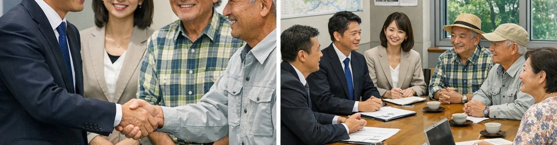 地域での協賛活動・打ち合わせの様子